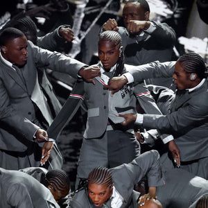 DOECHII IN CUSTOM THOM BROWNE AT THE 67TH GRAMMYS