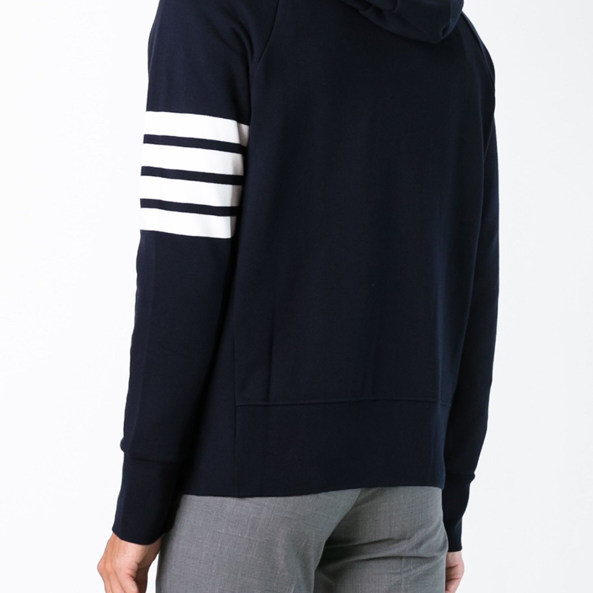 CLASSIC LOOPBACK 4-BAR ZIP HOODIE