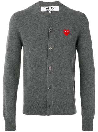 Comme Des Garçons Play Mens Knit Lightweight Cardigan | Shop in Lisbon & Online at SHEET-1.com