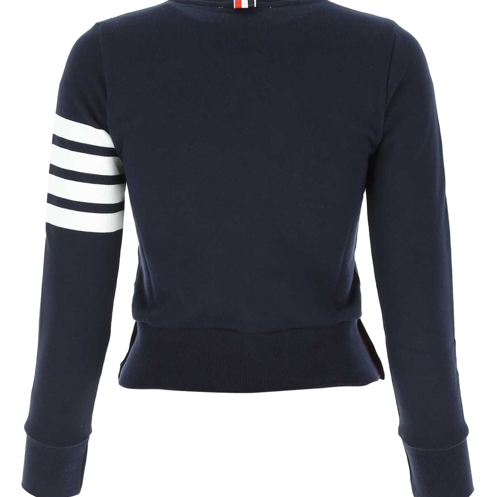 Thom Browne Classic Loopback 4-Bar Sweatshirt - SHEET-1 - LISBON STORE