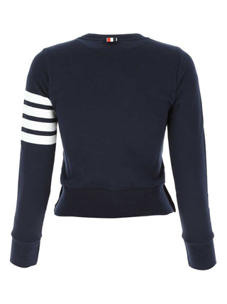 Thom Browne Classic Loopback 4-Bar Sweatshirt - SHEET-1 - LISBON STORE