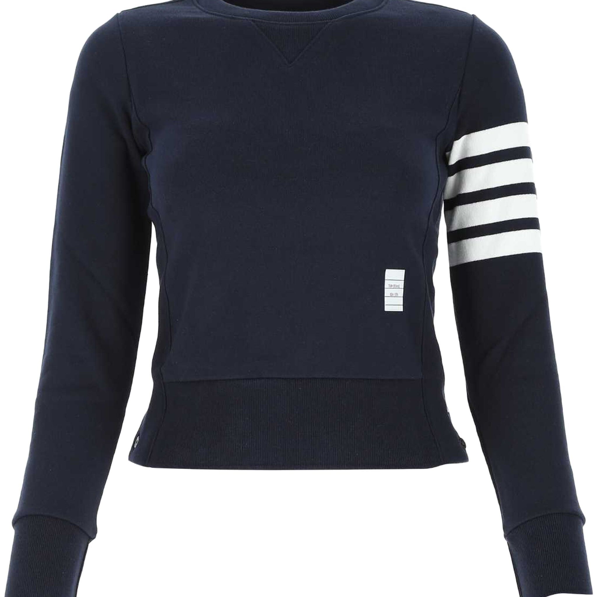 Thom Browne Classic Loopback 4-Bar Sweatshirt - SHEET-1 - LISBON STORE