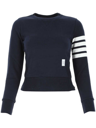 Thom Browne Classic Loopback 4-Bar Sweatshirt - SHEET-1 - LISBON STORE