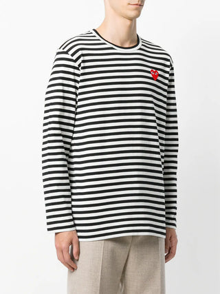 STRIPED LONG-SLEEVE T-SHIRT - SHEET-1