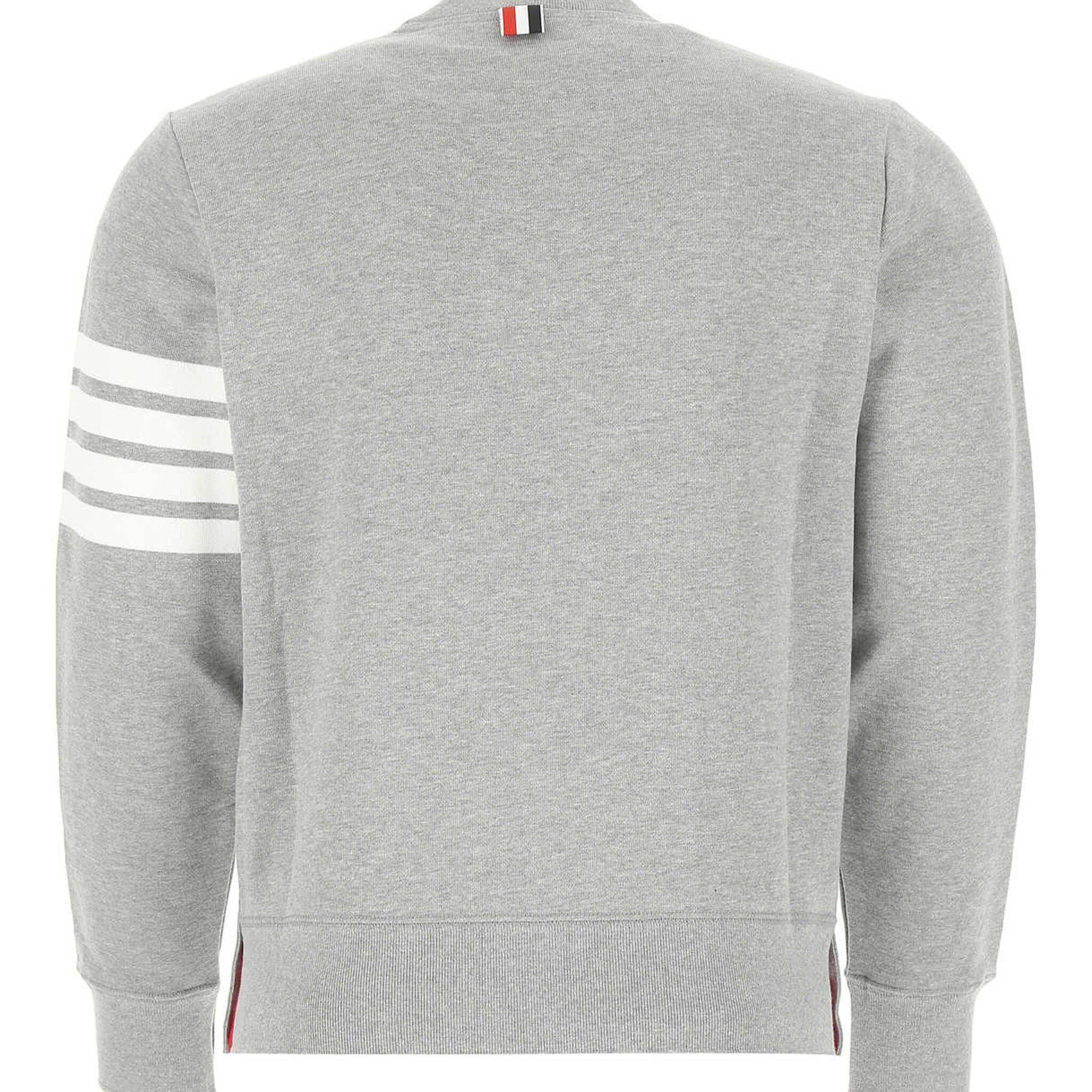 Thom Browne Classic Loopback 4-Bar Sweatshirt - SHEET-1 - LISBON STORE