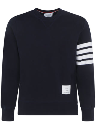 Thom Browne Classic Loopback 4-Bar Sweatshirt - SHEET-1 - LISBON STORE