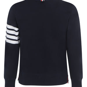 Thom Browne Classic Loopback 4-Bar Sweatshirt - SHEET-1 - LISBON STORE