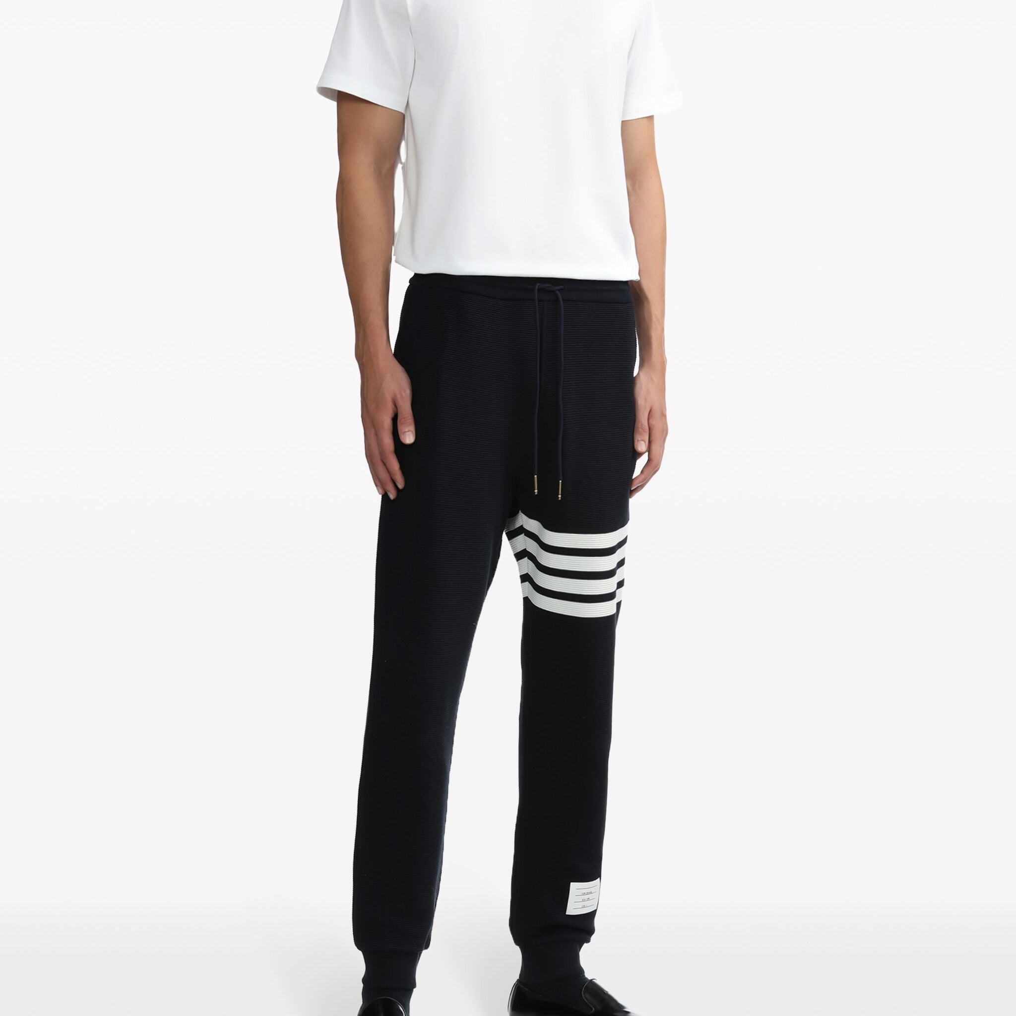 Thom Browne Jersey Relaxed Side Slit Tee - SHEET-1 - LISBON STORE