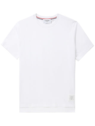 Thom Browne Jersey Relaxed Side Slit Tee - SHEET-1 - LISBON STORE