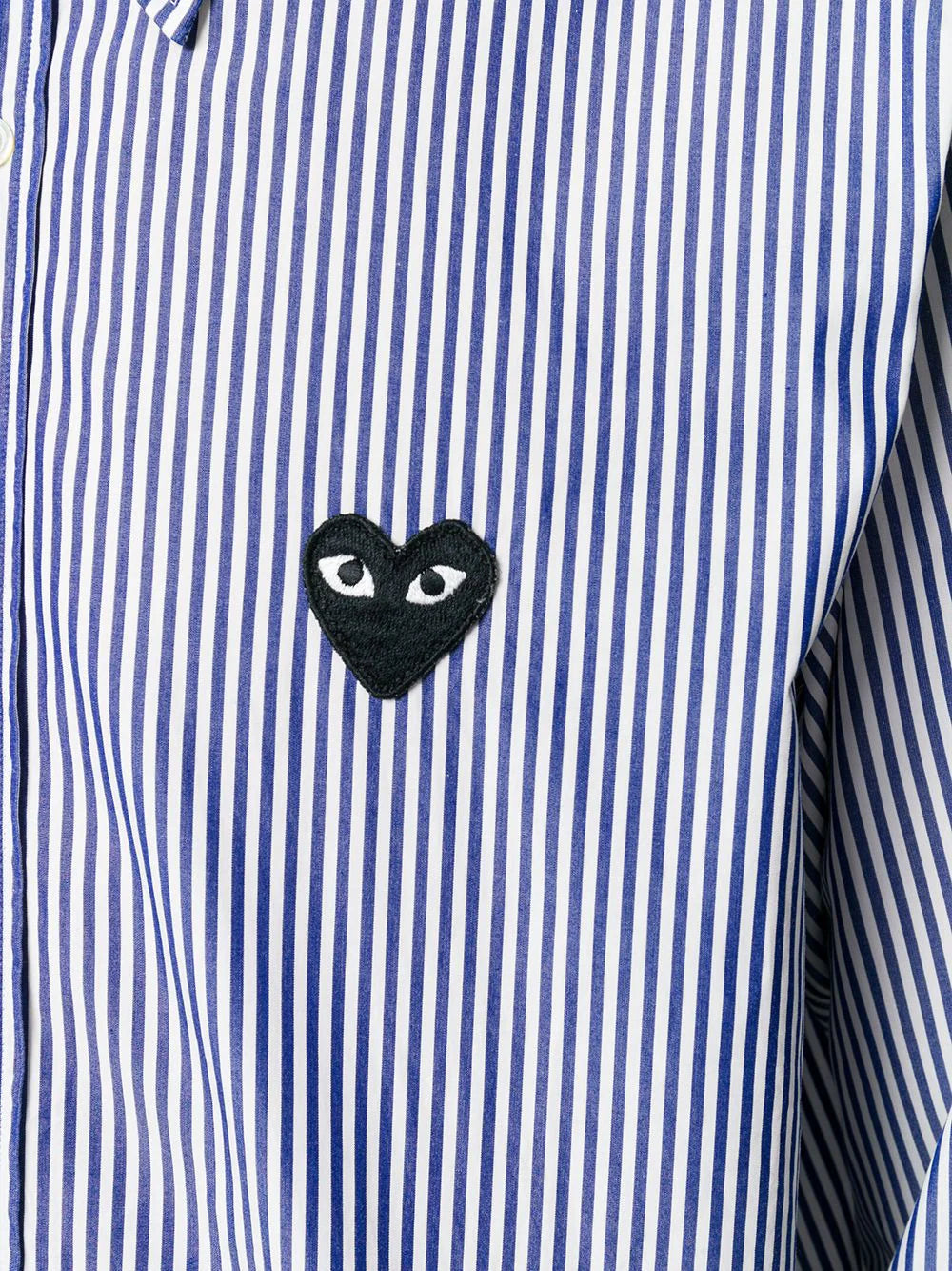 STRIPED HEART LOGO SHIRT - SHEET-1