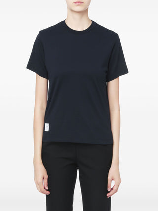 Thom Browne Jersey Relaxed Side Slit Tee - SHEET-1 - LISBON STORE