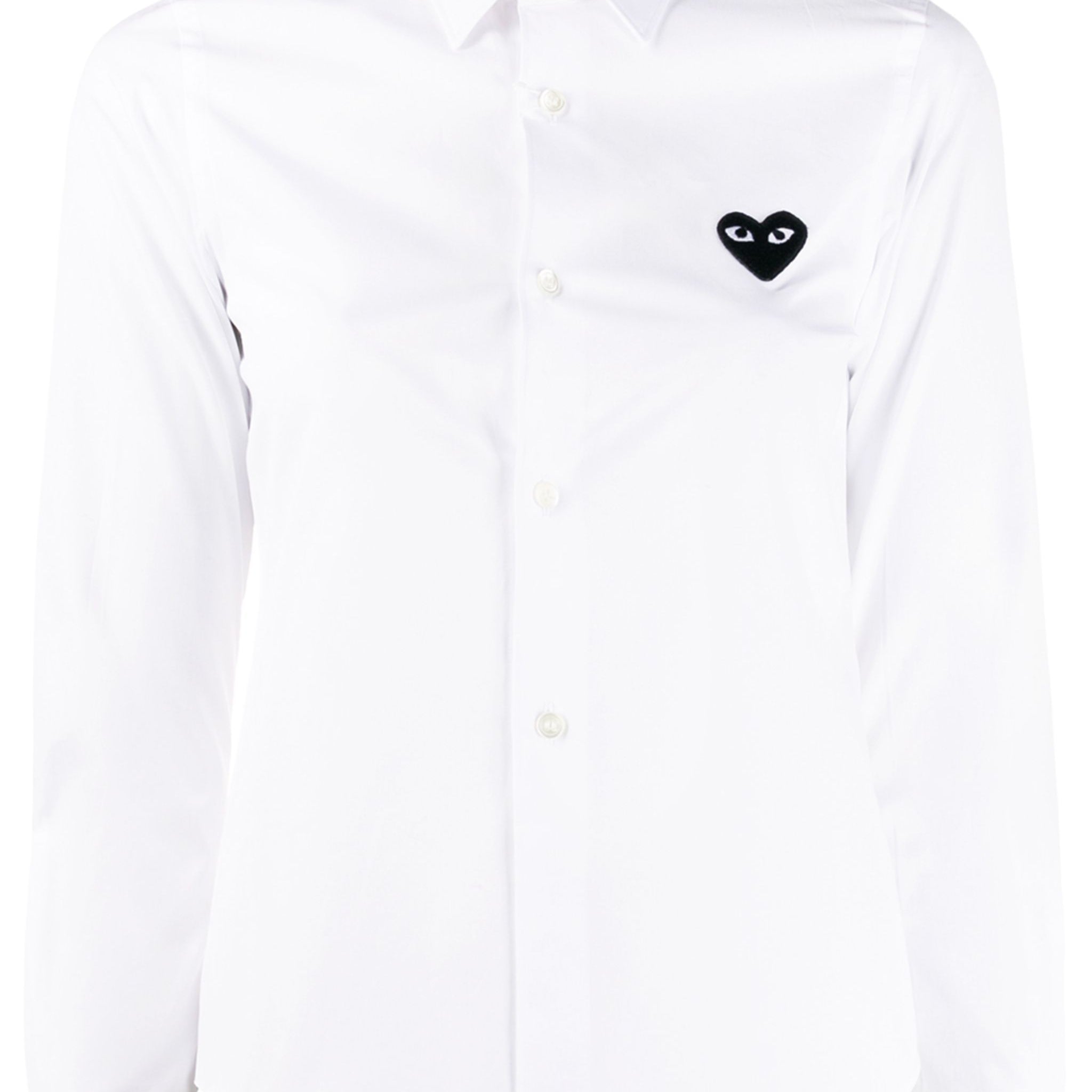 Comme Des Garçons Play Long Sleeve logo Shirt | Shop in Lisbon & Online at SHEET-1.com