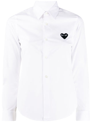 Comme Des Garçons Play Long Sleeve logo Shirt | Shop in Lisbon & Online at SHEET-1.com