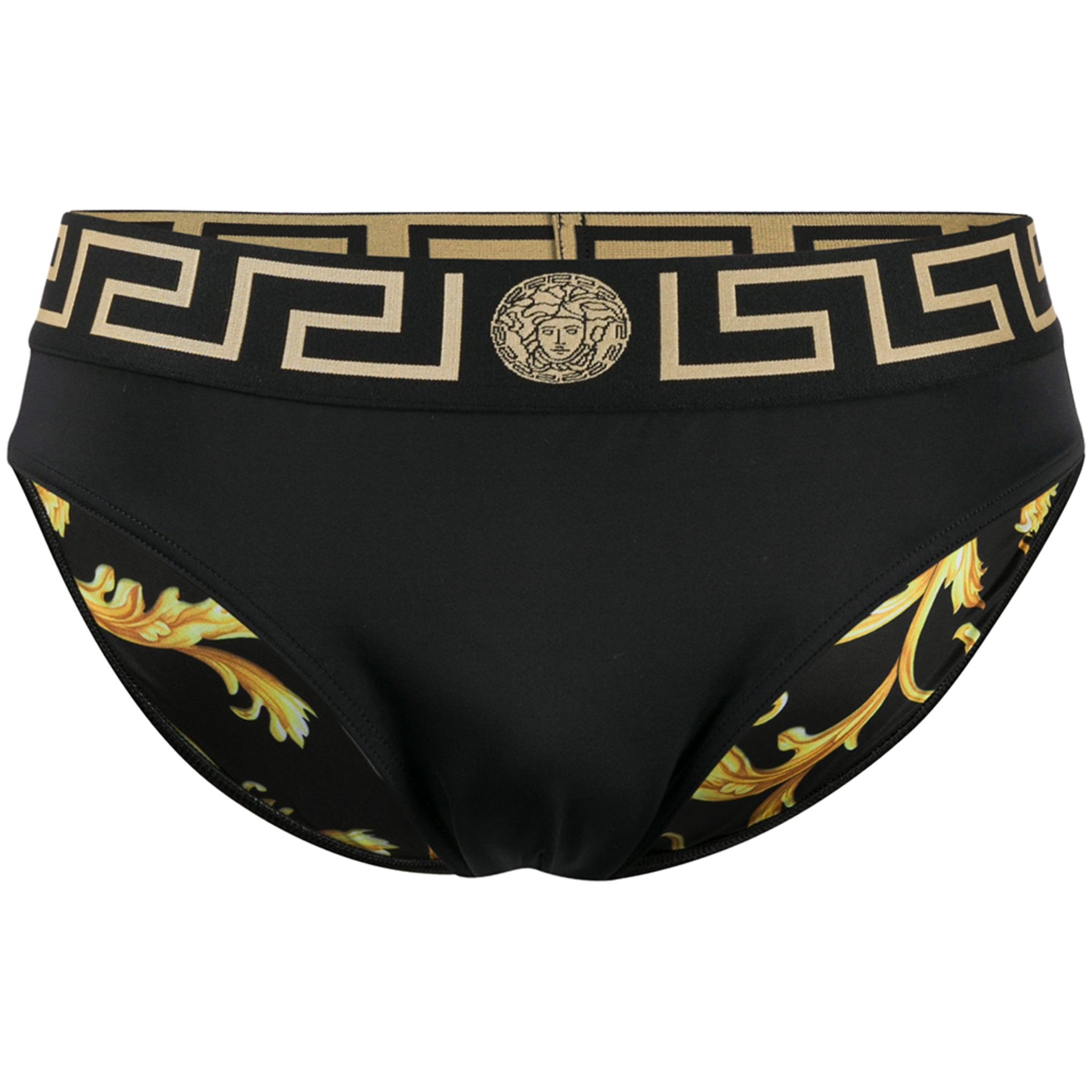 Versace Greca Border Swim Briefs - SHEET-1 - LISBON STORE