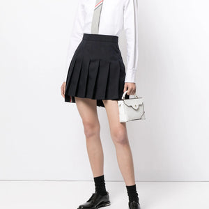 Thom Browne Women's School Uniform Pleated Skirt | Shop in Lisbon & Online at SHEET-1.com