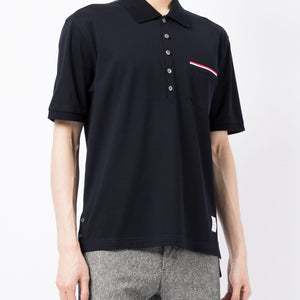 Thom Browne Pique Pocket Polo - SHEET-1 - LISBON STORE