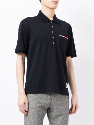 Thom Browne Pique Pocket Polo - SHEET-1 - LISBON STORE