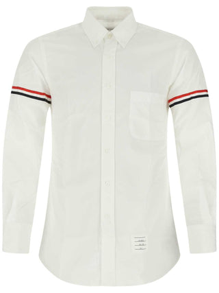 Thom Browne Poplin Armband Classic Shirt - SHEET-1 - LISBON STORE