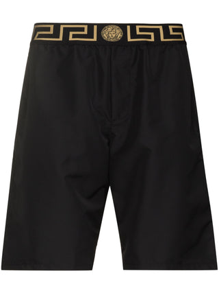 Versace Greca Border Swim Shorts - SHEET-1 - LISBON STORE