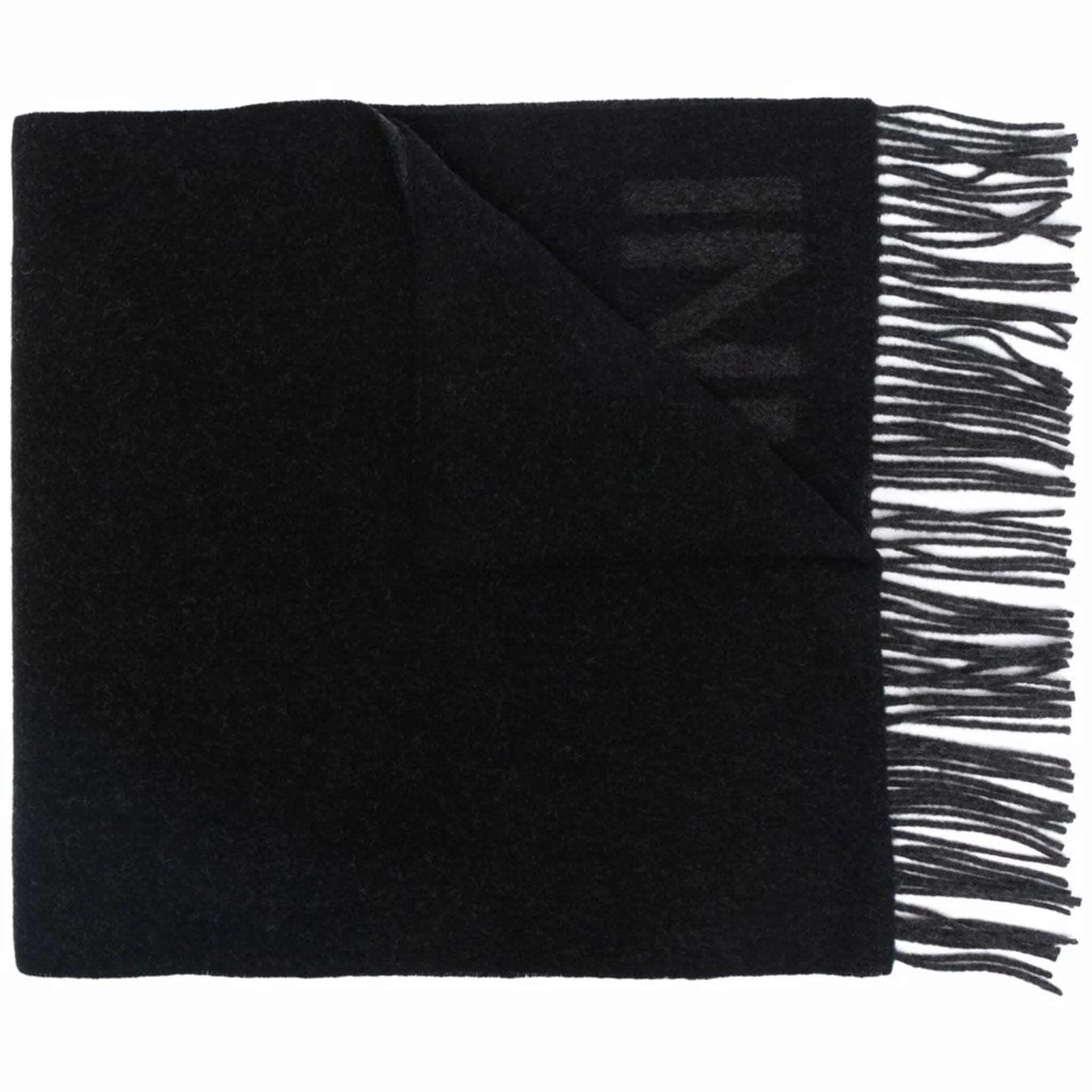 Ganni Recycled Wool Blend Fringe Scarf | Shop in Lisbon & Online at SHEET-1.com