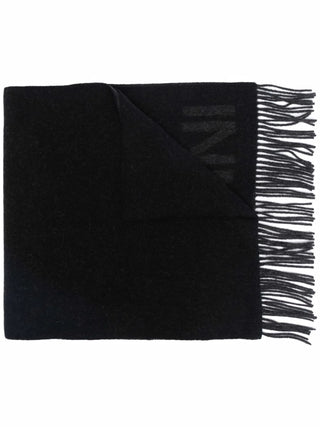 Ganni Recycled Wool Blend Fringe Scarf | Shop in Lisbon & Online at SHEET-1.com