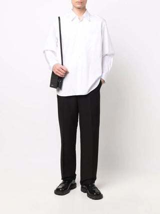 PLAIN BUTTON-DOWN SHIRT - SHEET-1