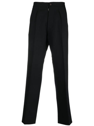 Maison Margiela Herringbone Pattern Wool Trousers | Shop in Lisbon & Online at SHEET-1.com