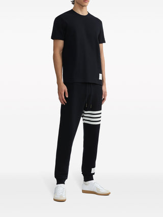 Thom Browne Classic Pique 4-Bar Tee - SHEET-1 - LISBON STORE