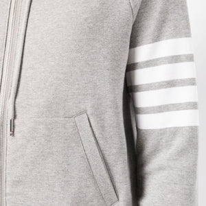 4-BAR ZIP-UP HOODIE