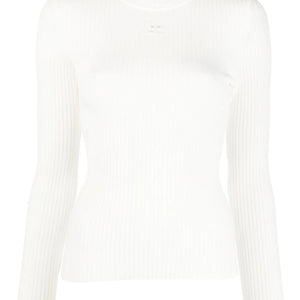 Courreges Reedition Rib Knit Mockneck Sweater | Shop in Lisbon & Online at SHEET-1.com