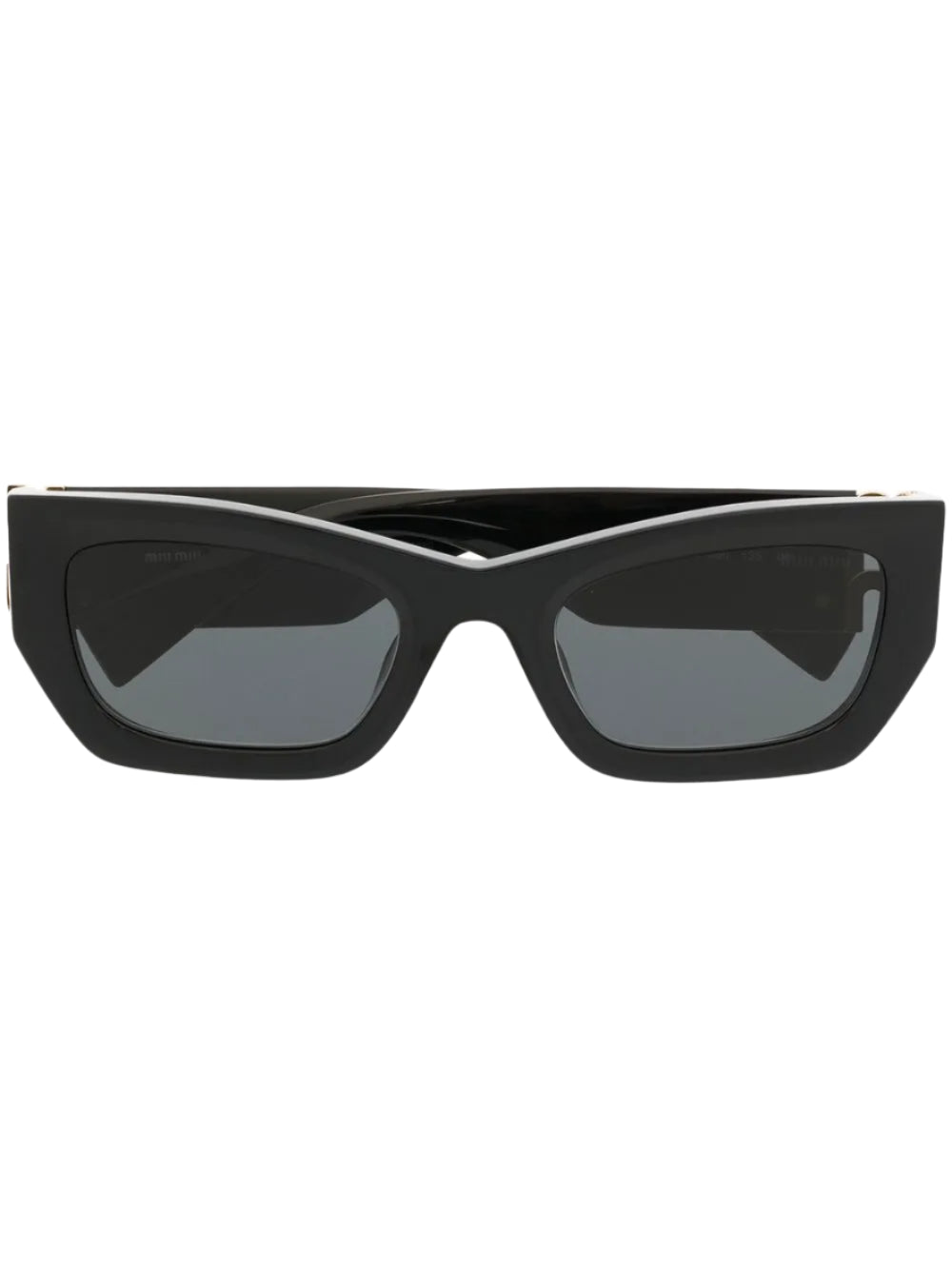 Glimpse logo-plaque sunglasses