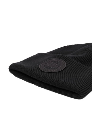 Canada Goose Arctic Disc Ribbed Knit Beanie | Shop in Lisbon & Online at SHEET-1.com