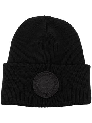 Canada Goose Arctic Disc Ribbed Knit Beanie | Shop in Lisbon & Online at SHEET-1.com