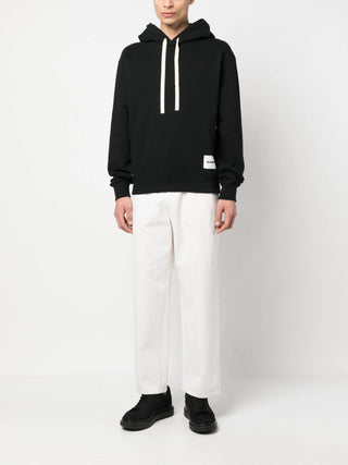 Jil Sander Logo Patch Drawstring Hoodie | Shop in Lisbon & Online at SHEET-1.com