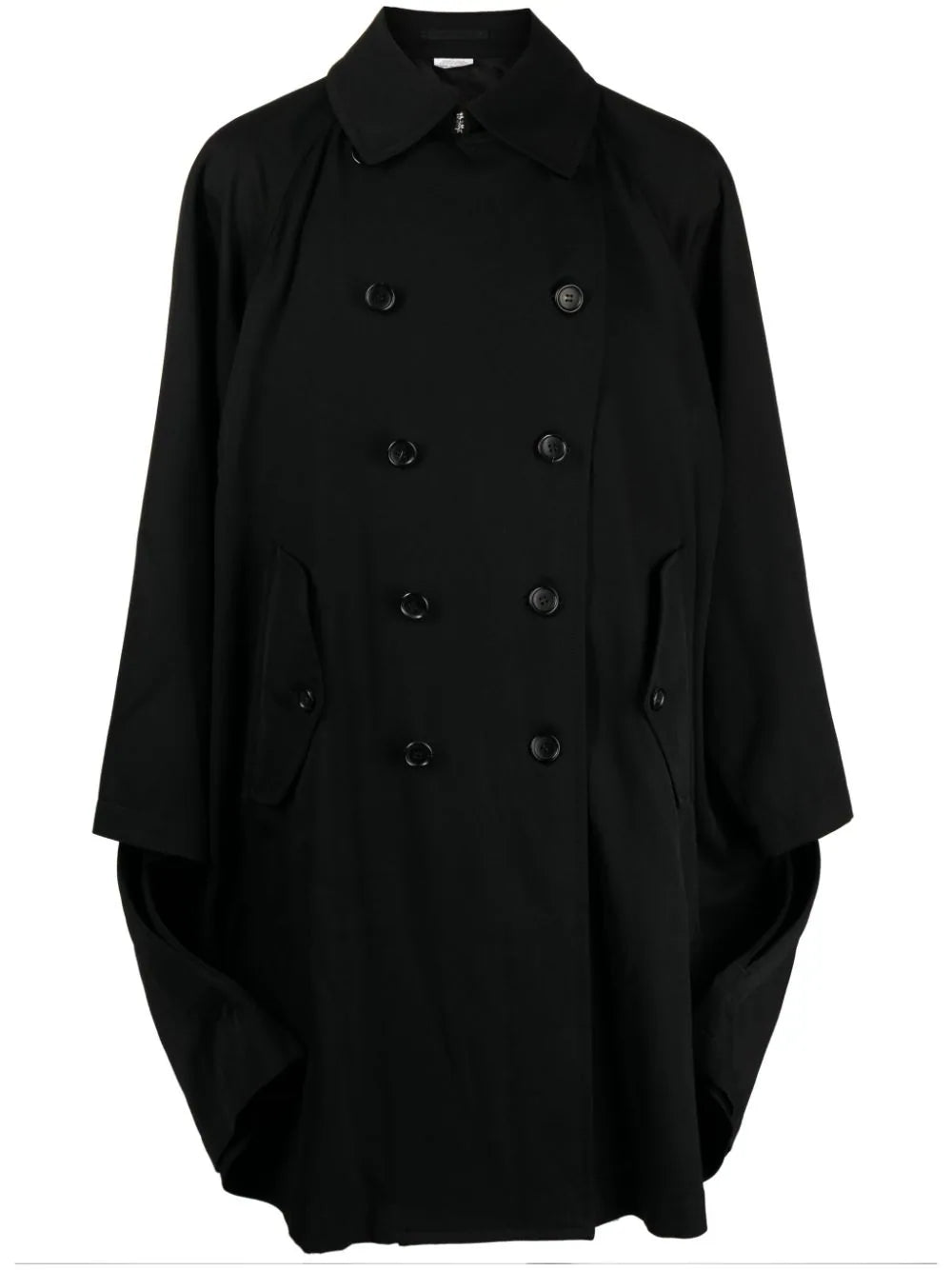 COLLARLESS BUTTONED COAT