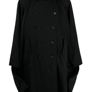 COLLARLESS BUTTONED COAT