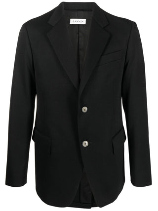 Lanvin Single Breasted Boxy Jacket  | Shop in Lisbon & Online at SHEET-1.com