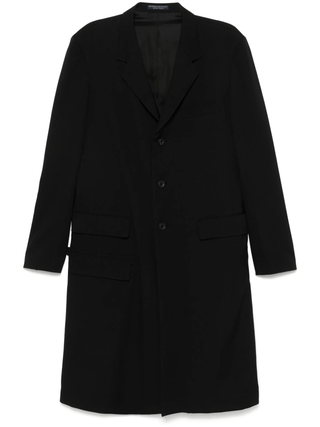 Yohji Yamamoto U-3BS Notch Long Coat - SHEET-1 - LISBON STORE