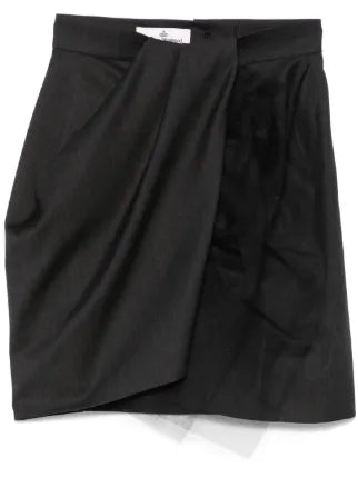 MINI DRAPE SKIRT