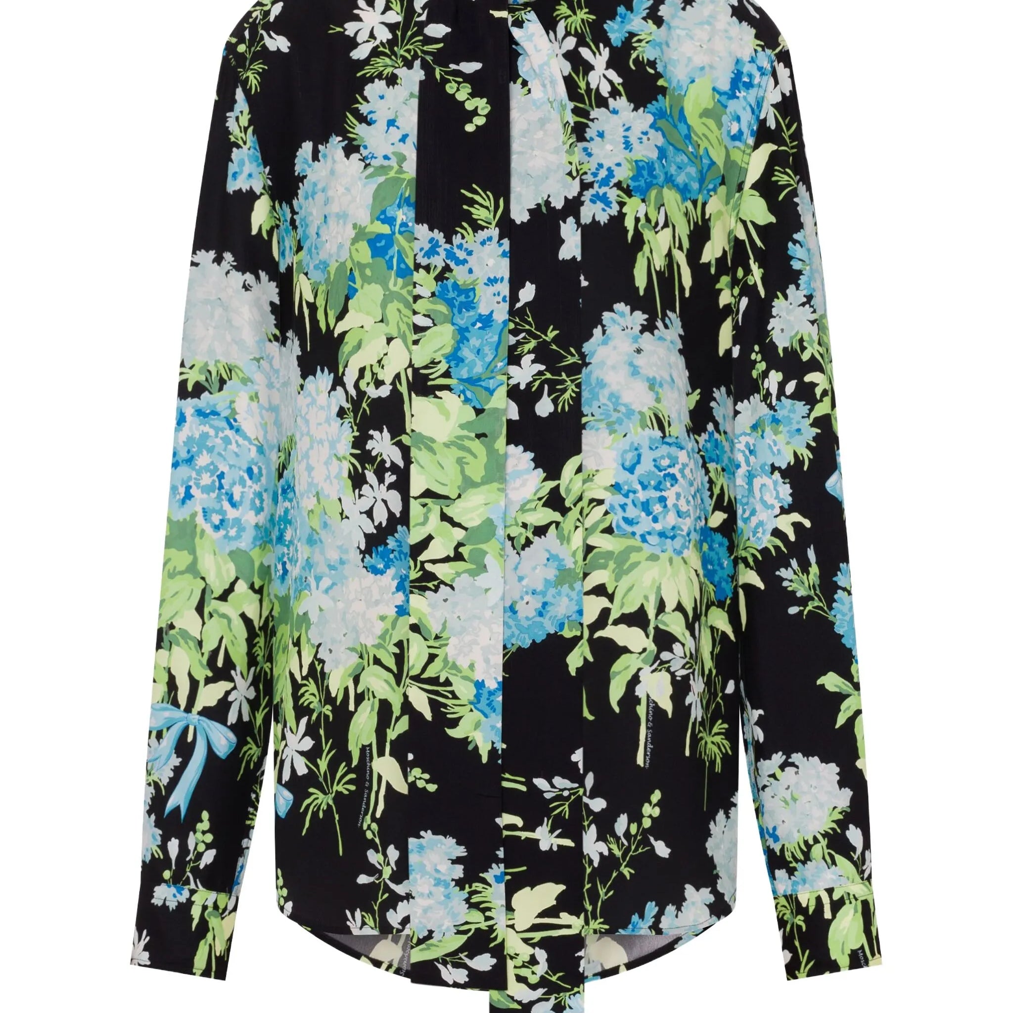 printed silk shirt
