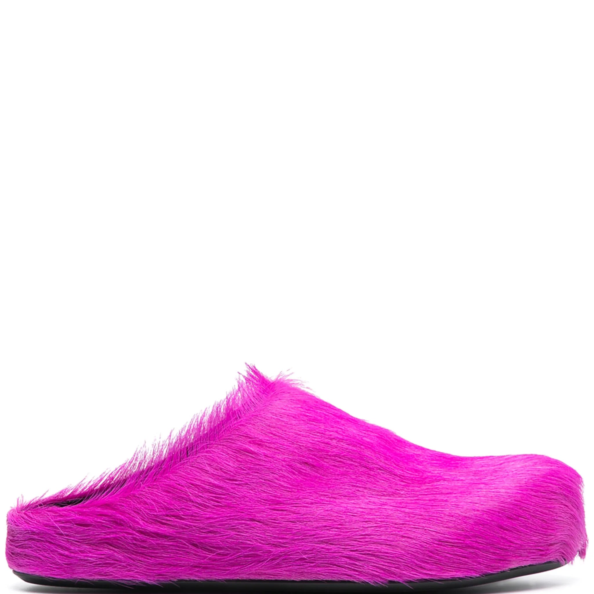 FUSSBET SABOT CALF-HAIR SLIPPERS