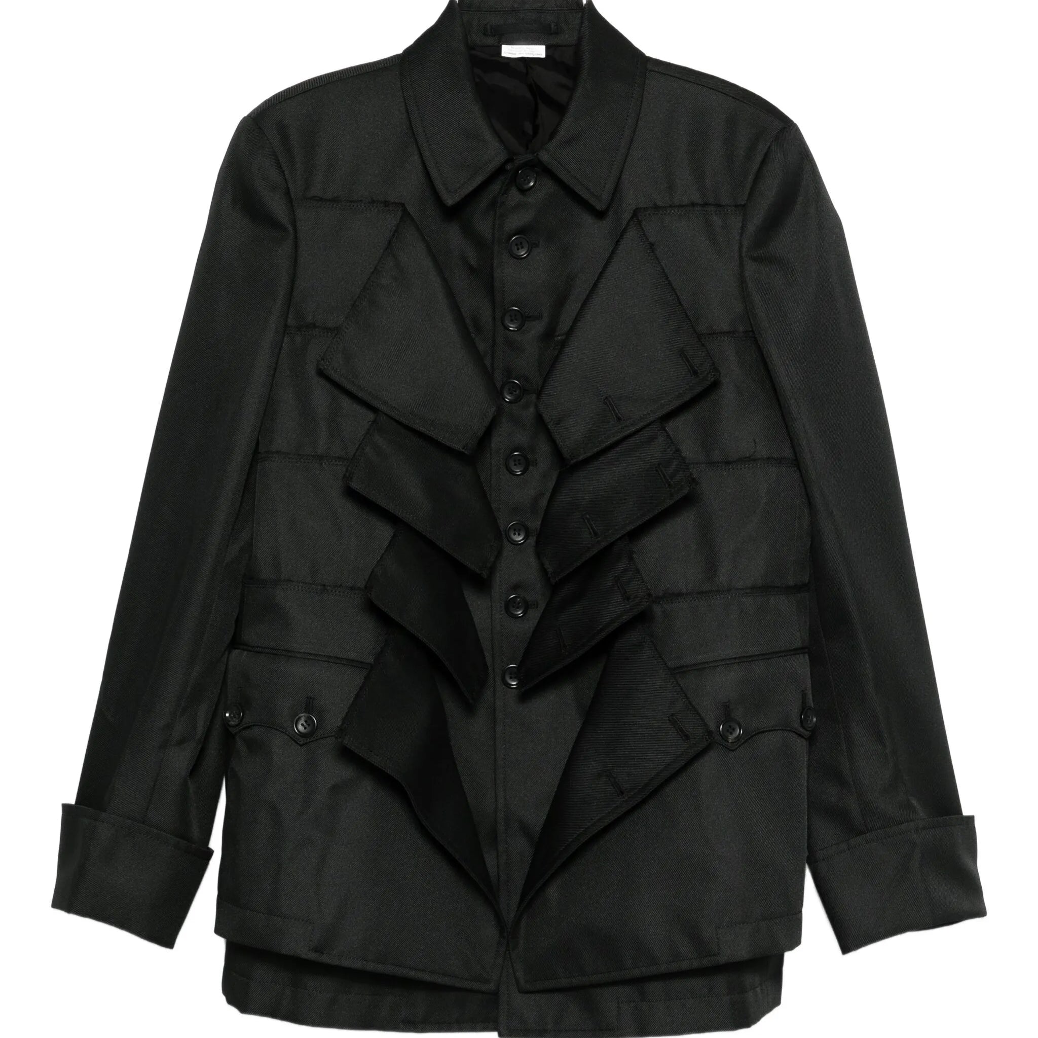 flap-pocket jacket