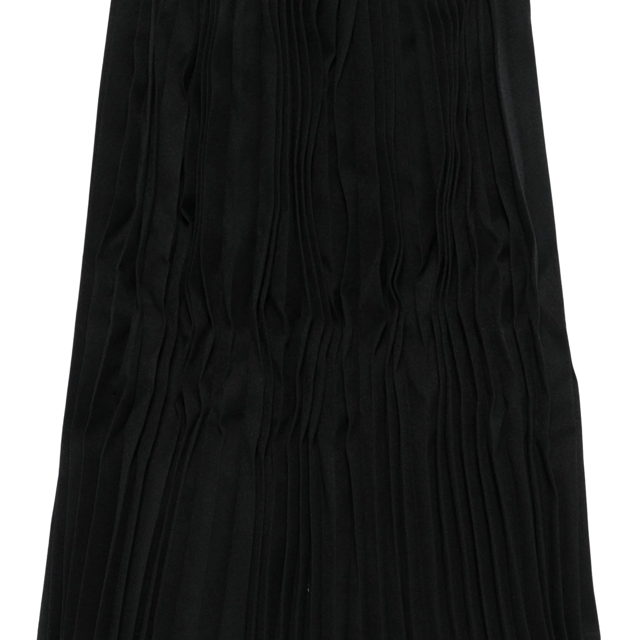 Pleated midi skirt