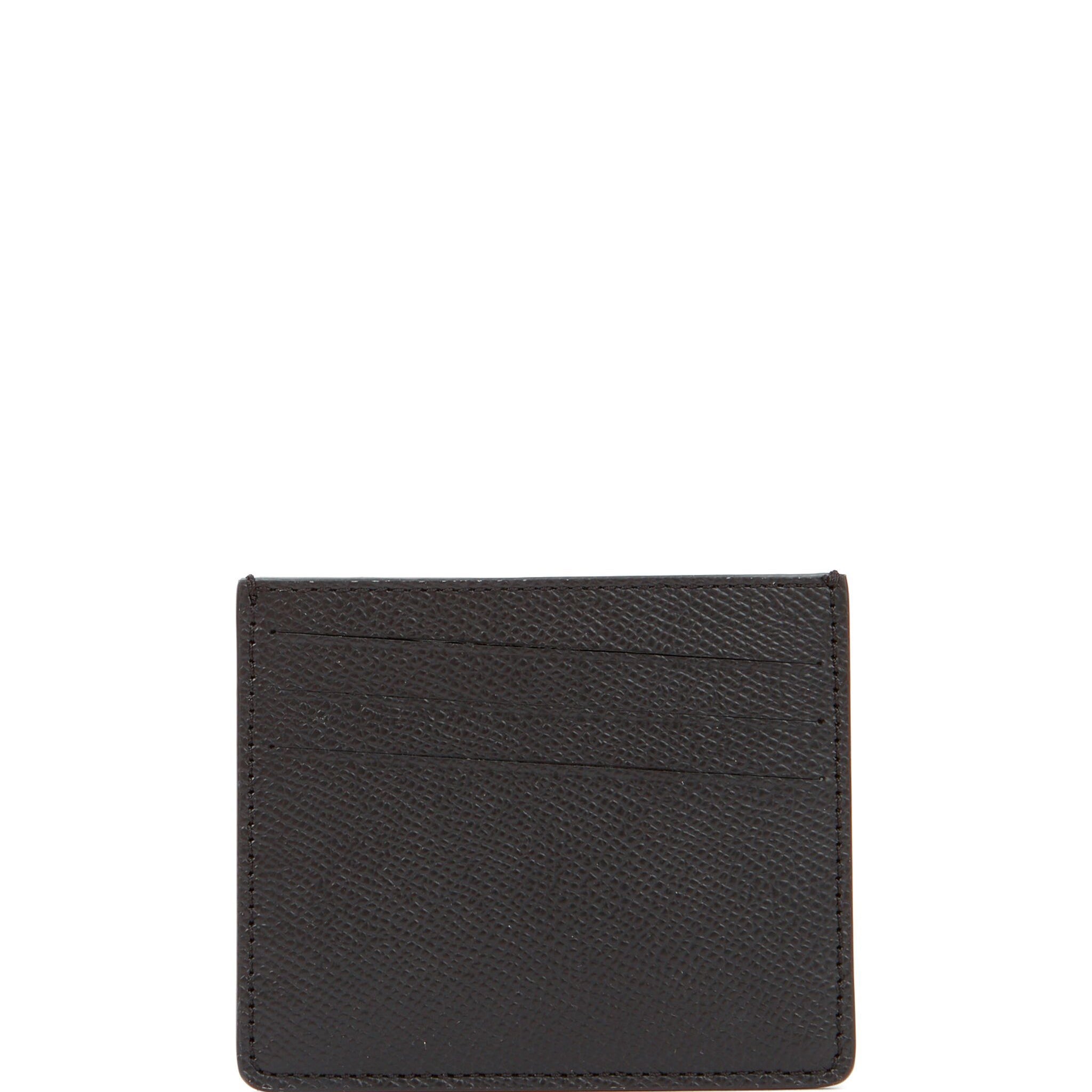 FOUR-STITCH LEATHER CARD HOLDER