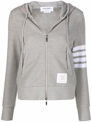 Thom Browne 4Bar Track Hooded Jackey - SHEET-1 - LISBON STORE