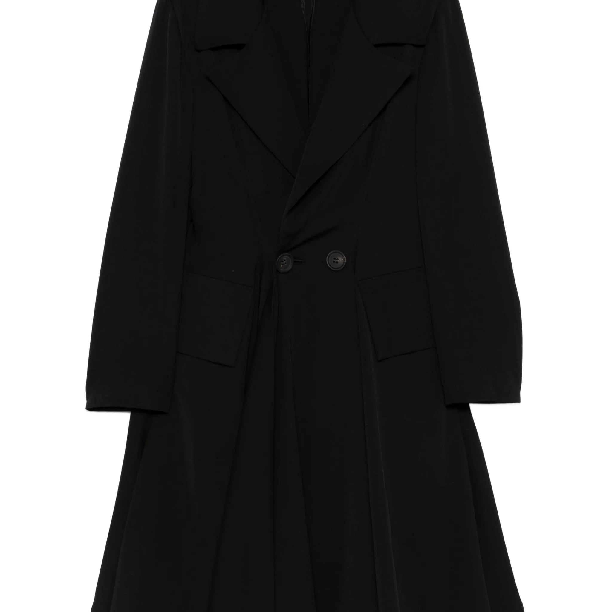 PANELED FLARE COAT