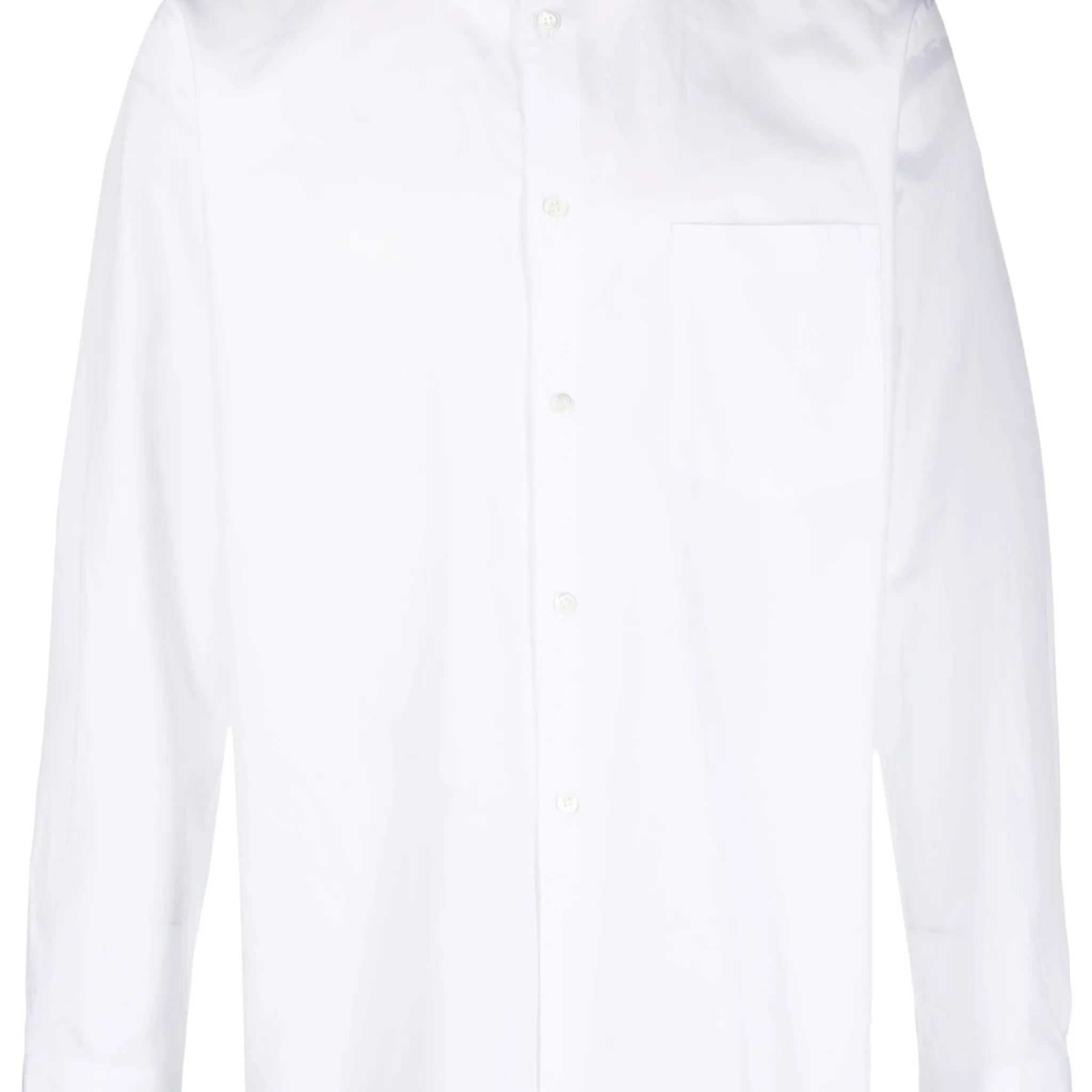 patch-pocket cotton shirt