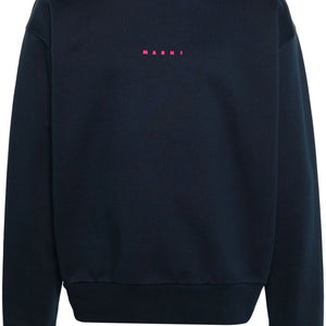 LOGO-PRINT COTTON SWEATSHIRT