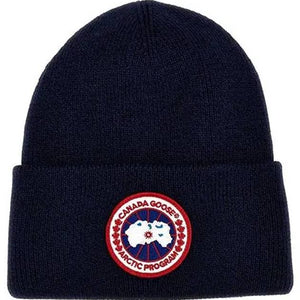 Canada Goose Arctic Disc Ribbed Knit Beanie - SHEET-1 - LISBON STORE