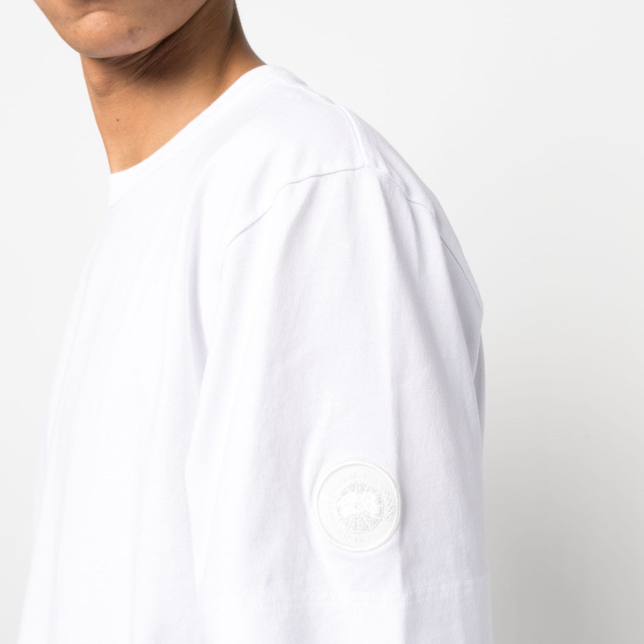 LOGO PATCH COTTON T-SHIRT